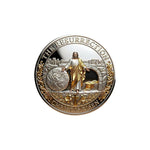 🚕 Free Shipping In US - Religious Crucifixion Resurrection Commemorative Coin